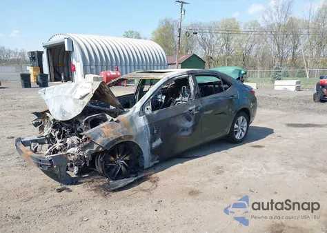 2015 Toyota Corolla Le Eco Plus z USA, uszkodzony, nr VIN 2T1BPRHEXFC426091